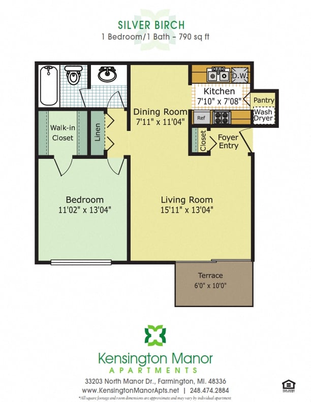 Silver Birch floor plan